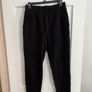 Frank & Eileen The Tulip Trouser Cotton Sweatpants in Black Medium